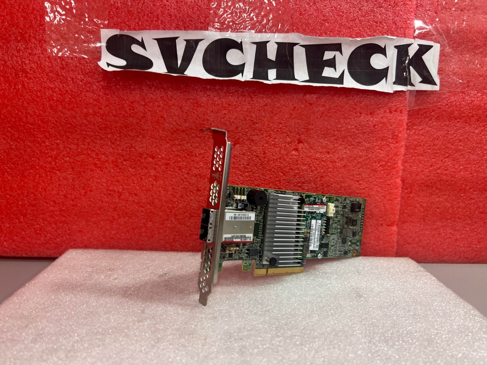 Intel RS3SC008 9380-8e SATA /SAS RAID Controller 12GbpS with AXXRMFBU4