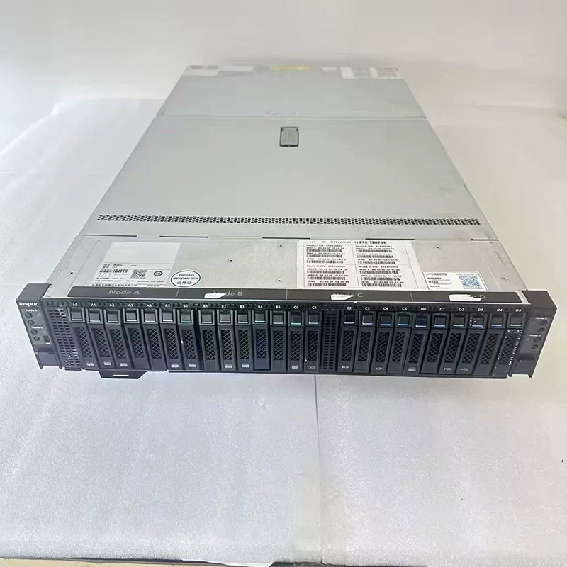 Inspur NS5162M5 4Node Server 24X2.5″(16X NVME)/25G NIC/2x2000W PSU/LGA-3647 CPU
