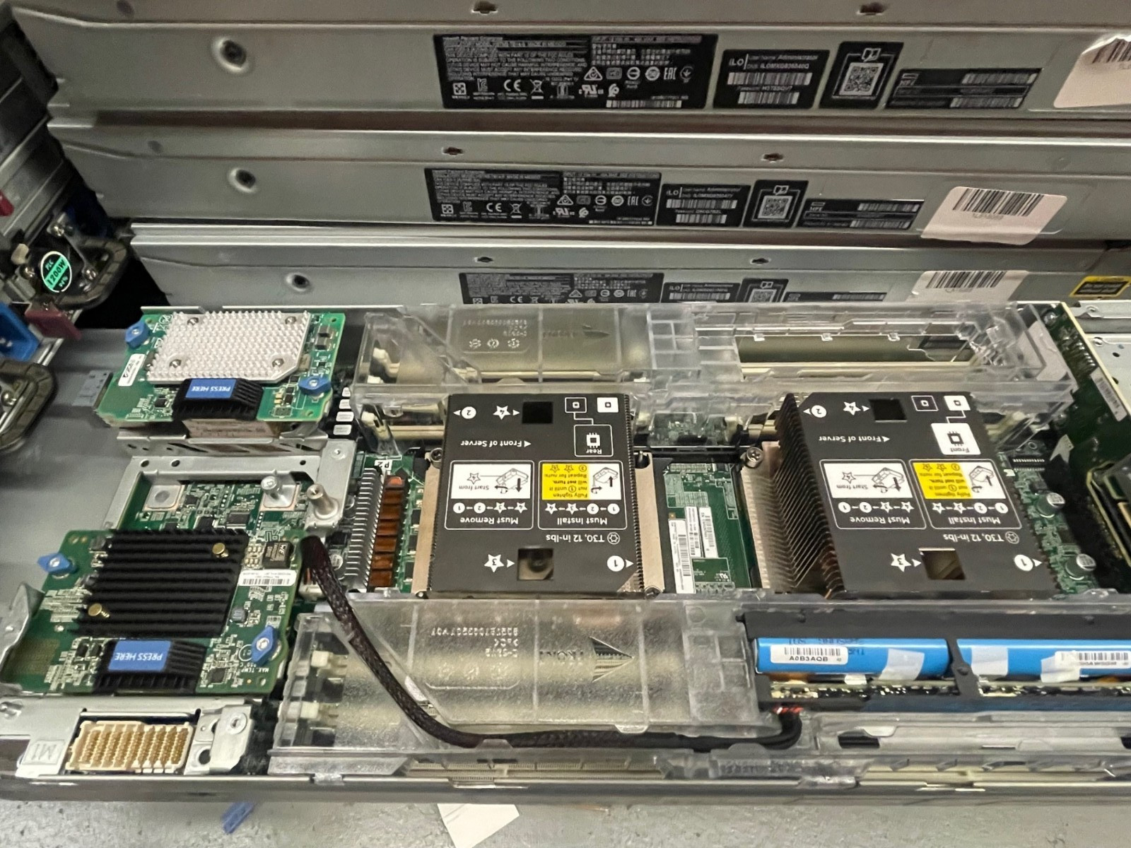 HP 871940-B21 Synergy 480 Gen10 2 x GOLD 6128 PROCS NO RAM.