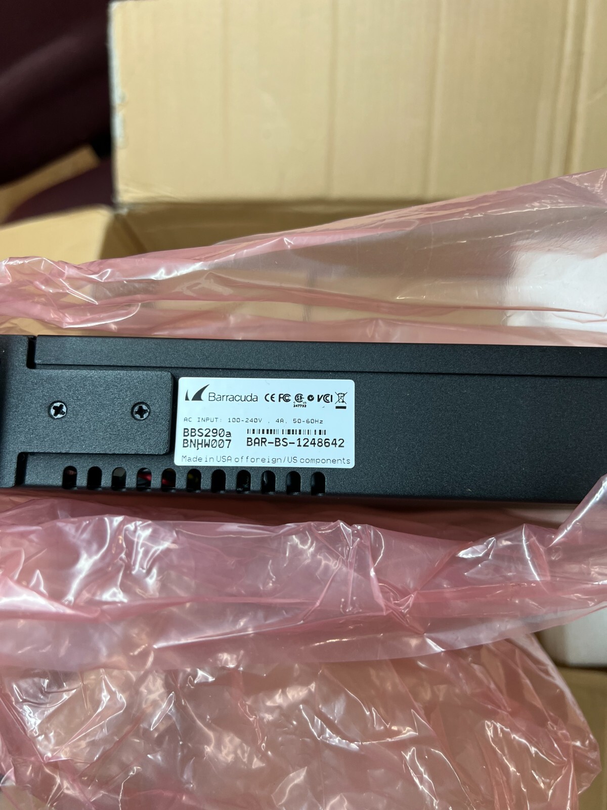 Barracuda Backup Server 290 BBS290a
