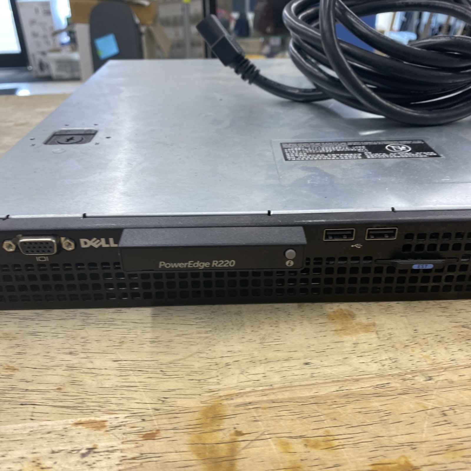Dell PowerEdge R220 Server Intel Xeon E3-1231 v3 3.70GHz 16GB DDR3 RAM NO HD/OS