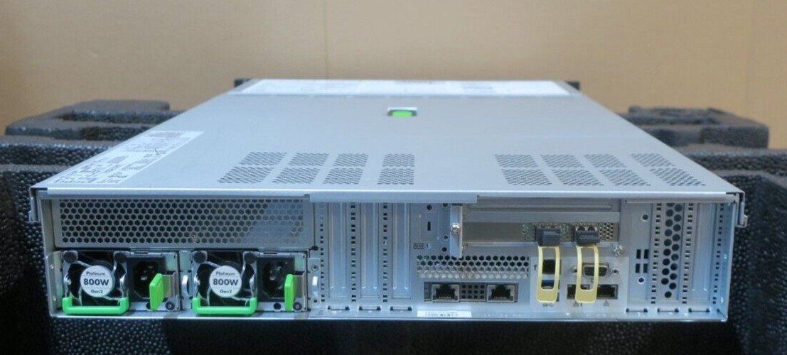 Fujitsu Primergy RX2540 M4 8C Silver 4108 64GB RAM 8.96TB Storage 12-Bay Server