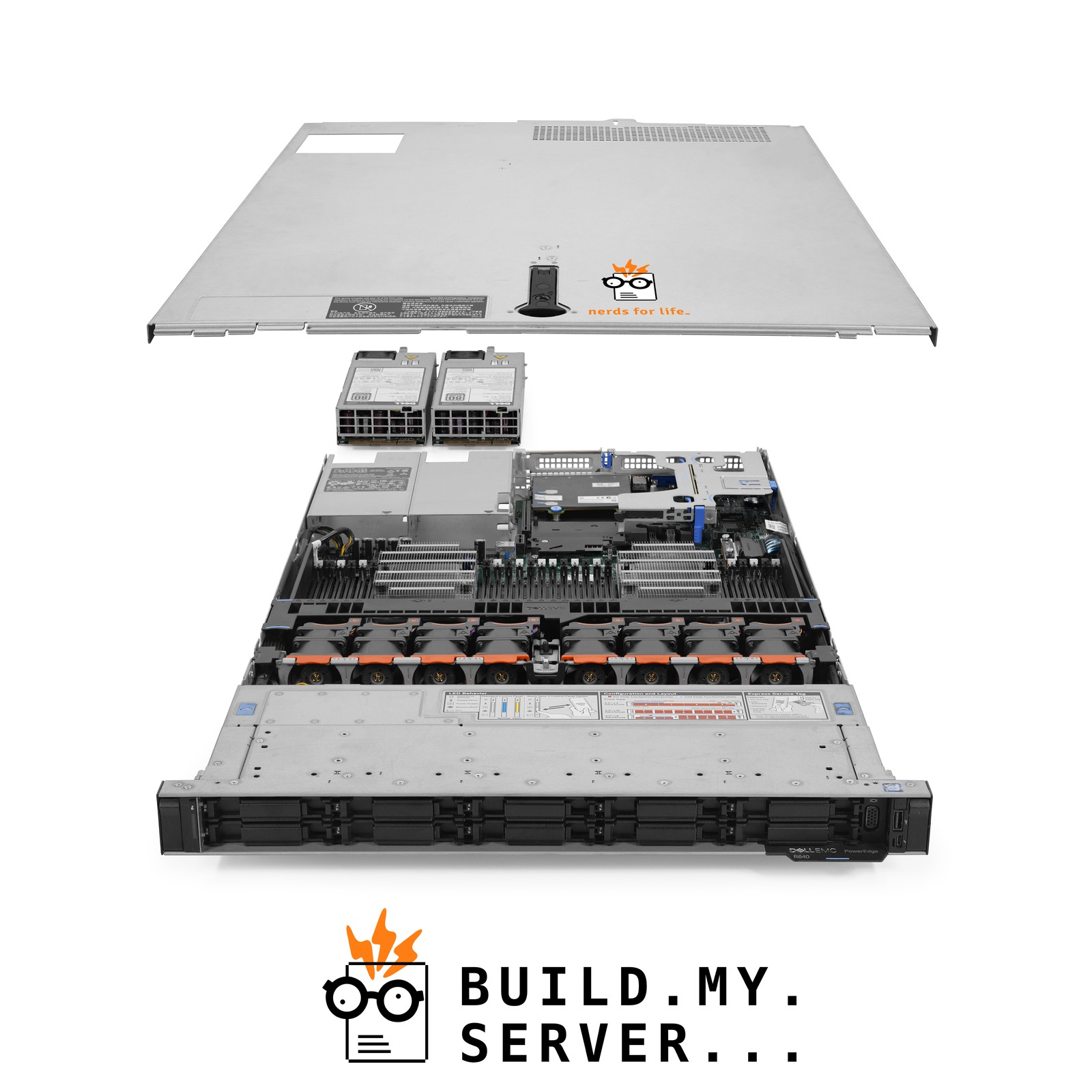 Dell PowerEdge R640 10-Bay 8-NVMe Server 2.90Ghz 48-Core 768GB RAM + 63TB SSDs