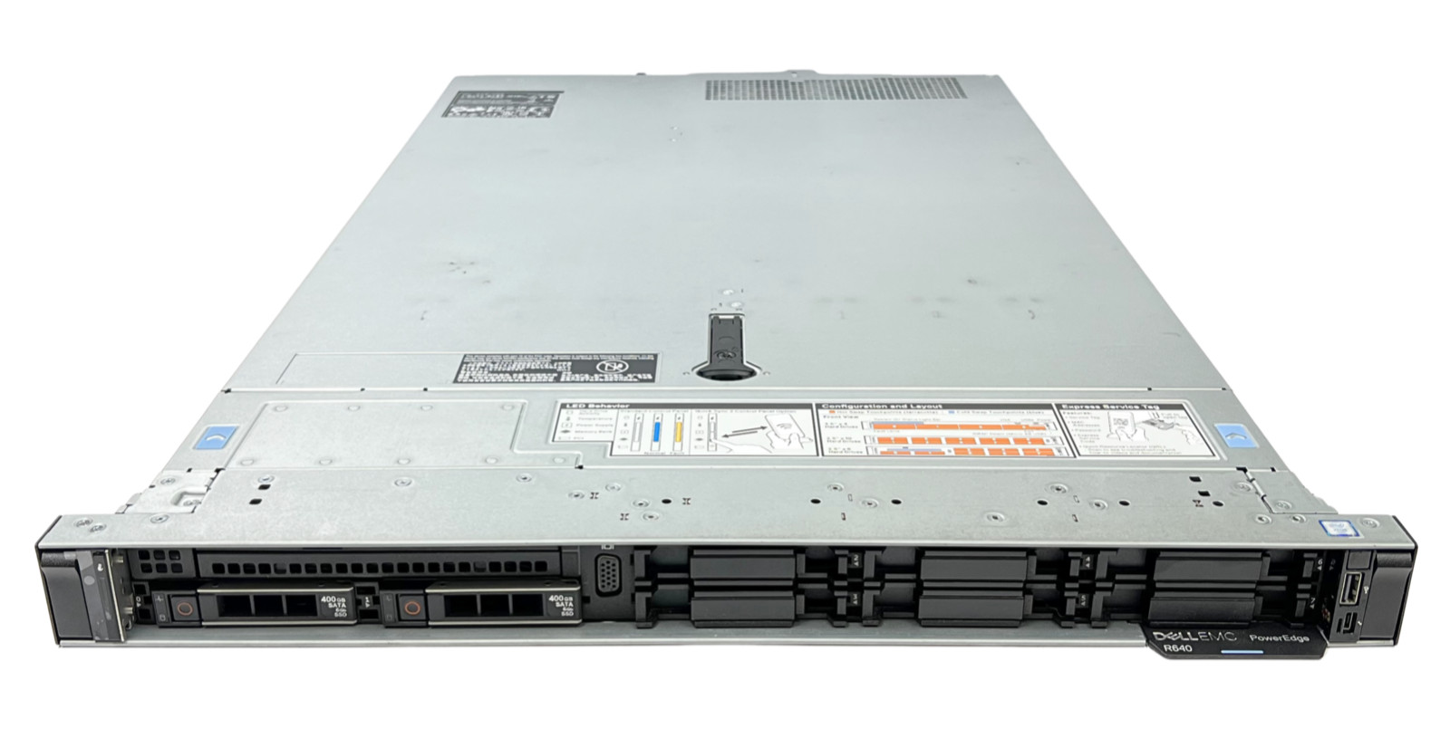 DELL PowerEdge R640 8SFF 48-Core Server – 2x Xeon Platinum 8168, H330, 1100W PSU