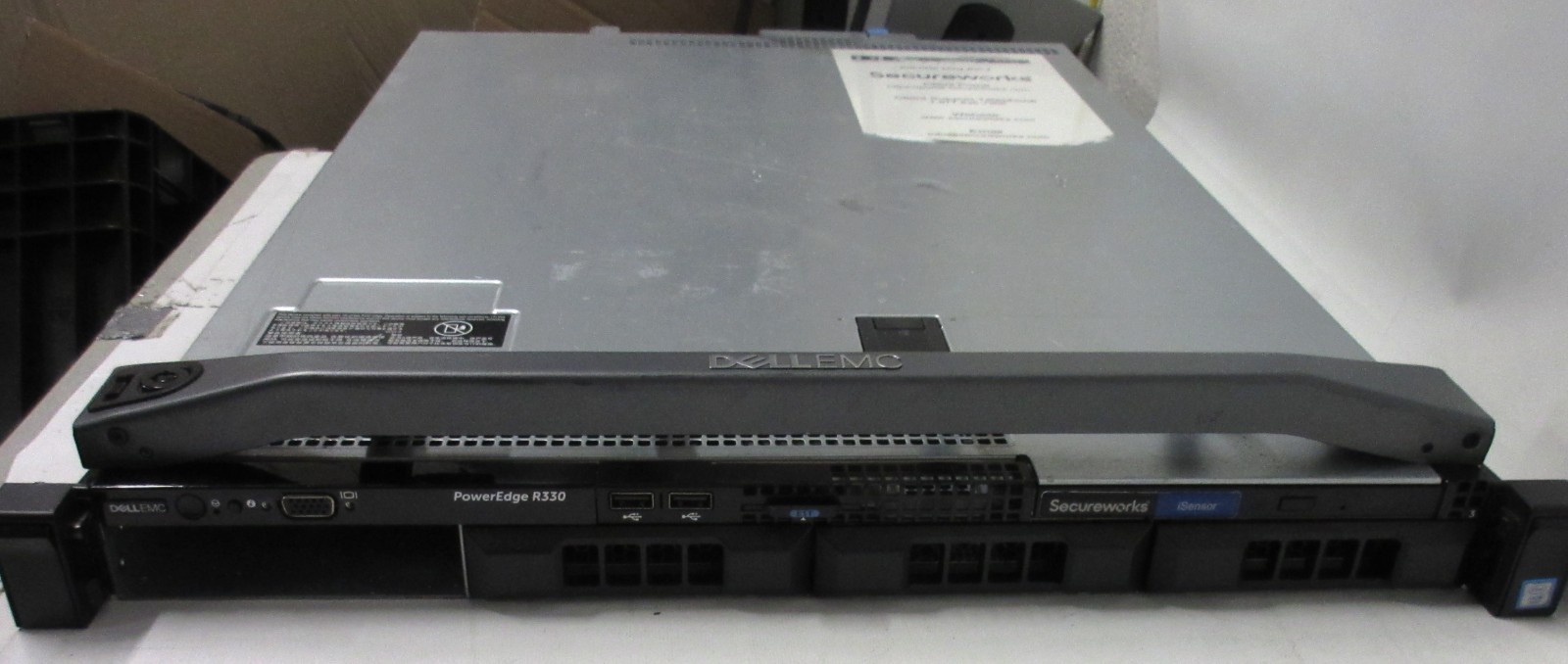 Dell PowerEdge R330 Xeon E3-1230 v6 16GB ECC DDR4 PERC H330 2x 350W PSUs NO HDDs