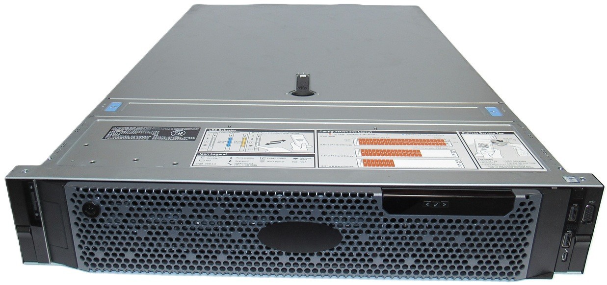 Dell PowerEdge R740XD 24 bay 2.5″, 2x Gold 5220R Intel i350, H740P iDrac Ent, PS