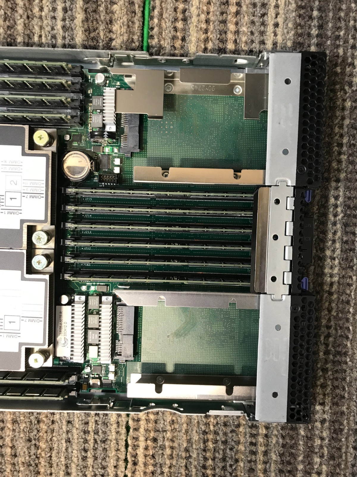 IBM BLADECENTER 7875-AC1 HS23 | 2X XEON E5-2640 128 GB RAM | NO HDDS