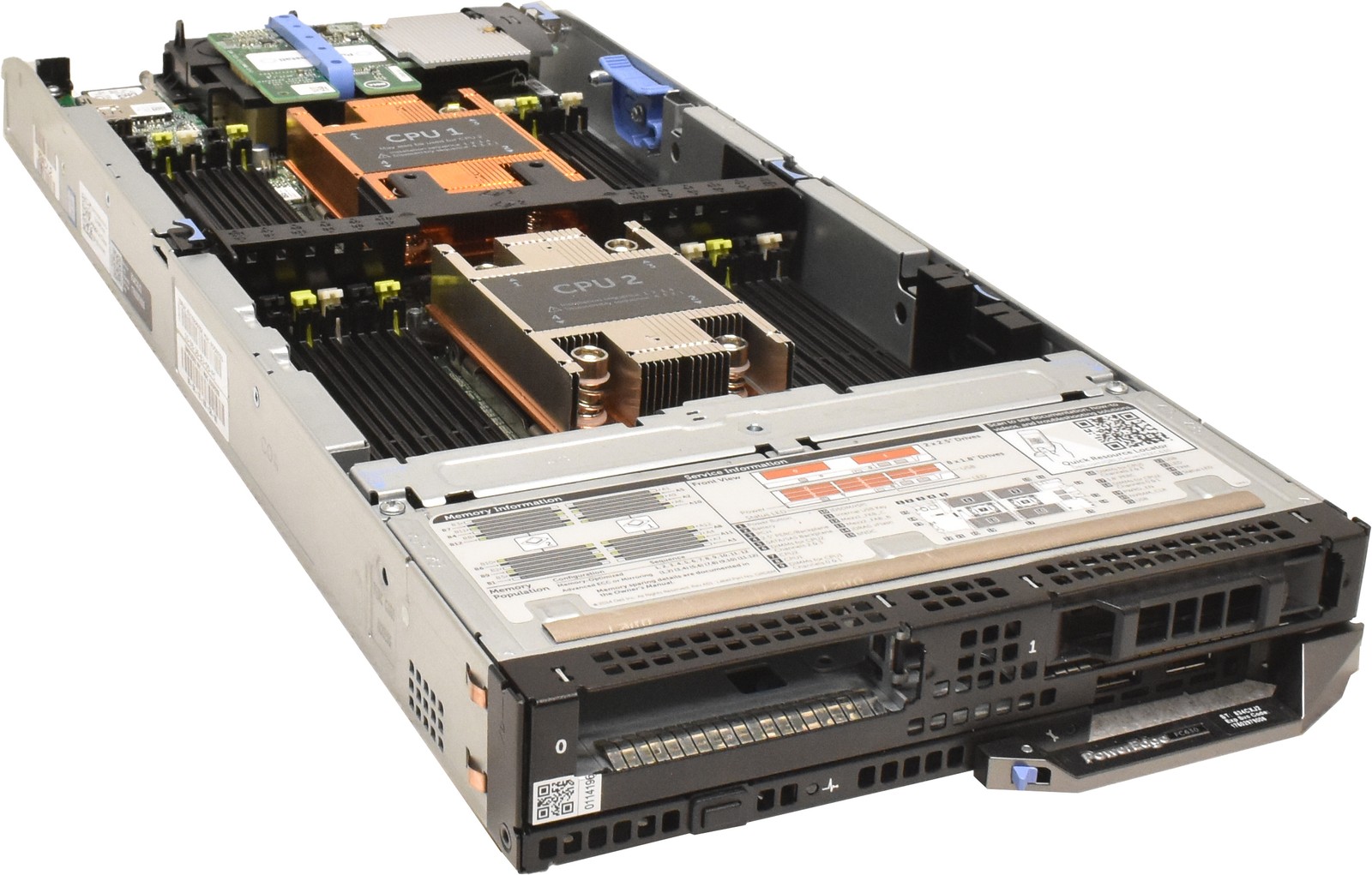 DELL PowerEdge FC630 Blade Without CPU 0 RAM QLogic 57840S10GB Quad Port DC S…