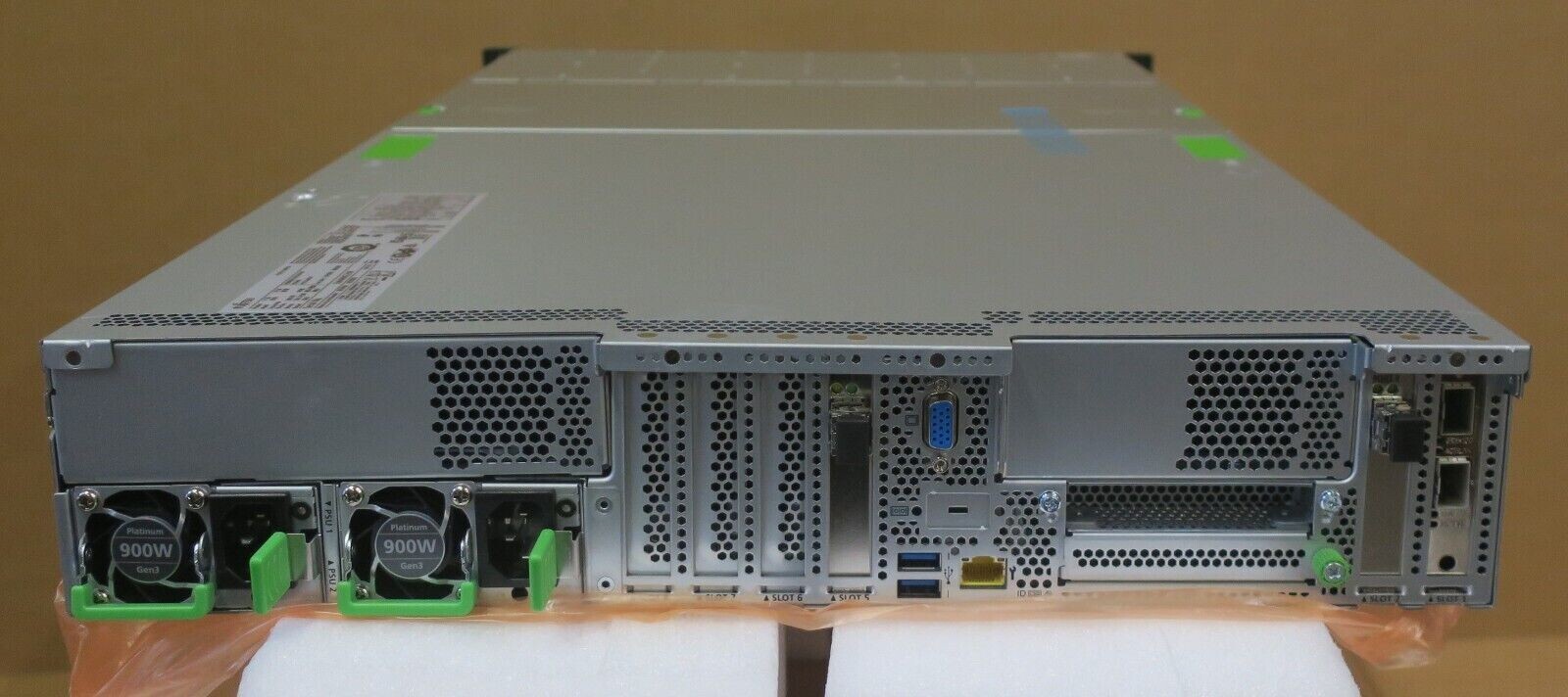 NEW Fujitsu Primergy RX2540 M6 2x 24C Gold 6342 256GB RAM 2x 480GB SSD 2U Server