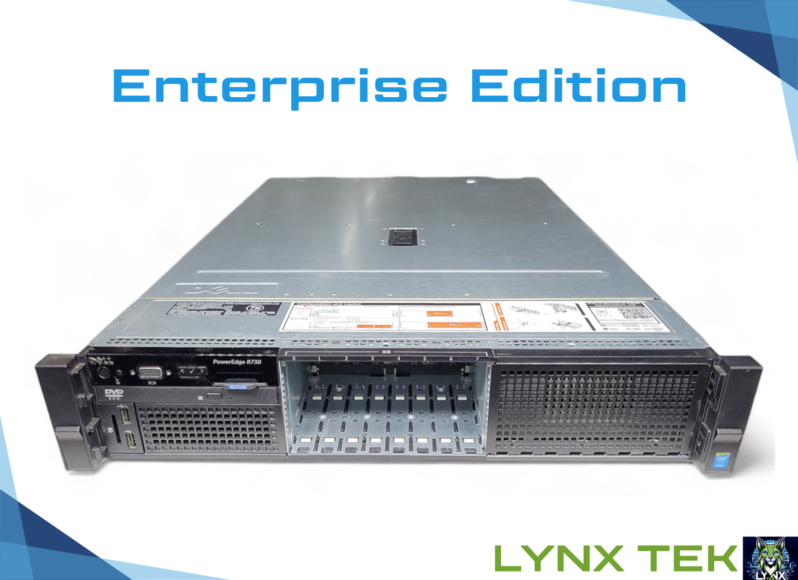 Dell PowerEdge R730 8-Bay SFF Server 2xE5-2690v3 H730 2.4-3.6TB HD/64-128GBRAM