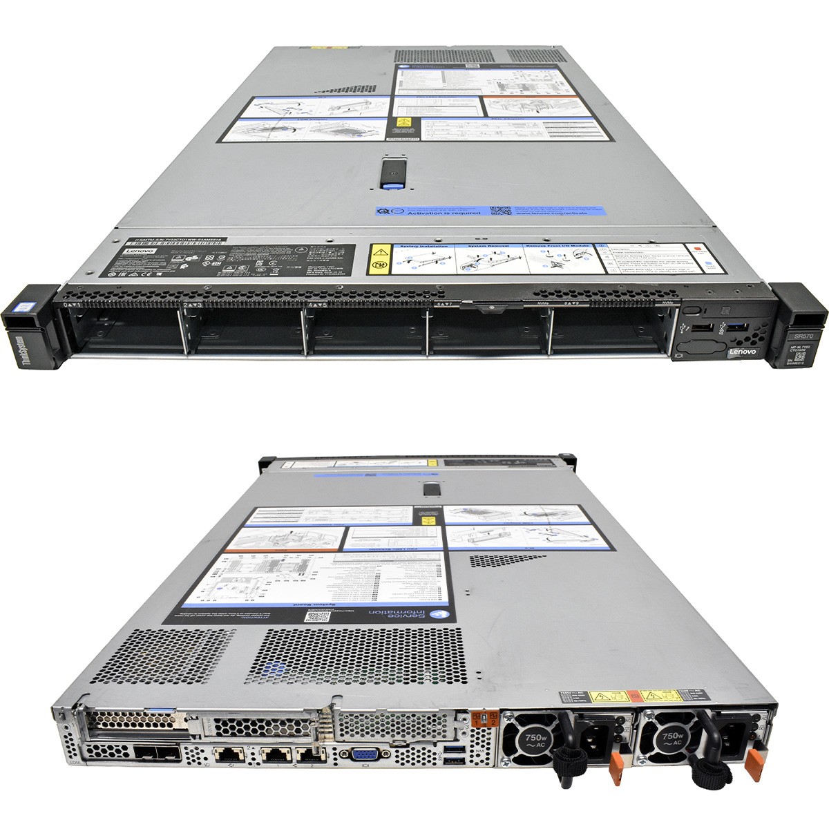 Lenovo ThinkSystem SR570 2U Server No CPU 0GB RAM 1xHS RAID 930-16i 10x SFF