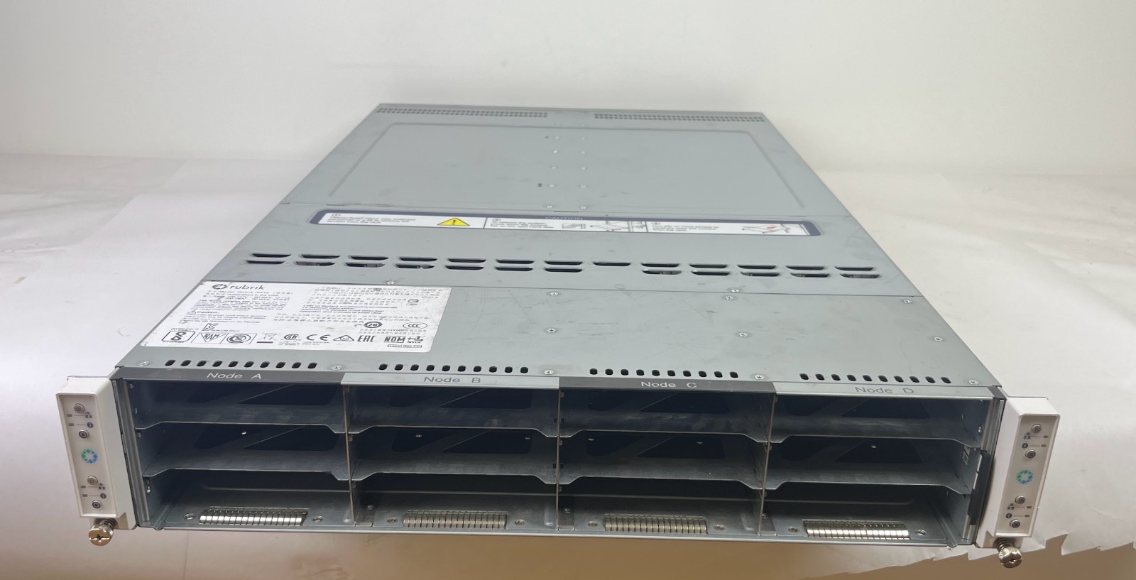 Rubrik R6412 4-Node Server, 4x Silver 4210, 4x 480GB SSD