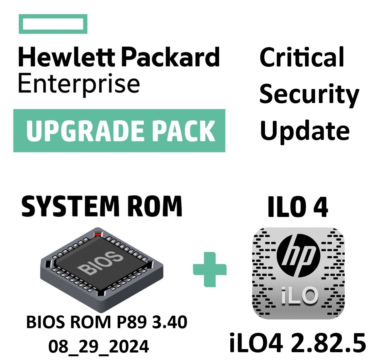 Critical!! BIOS ROM HPE ProLiant BL460cWS46 Gen9 (I36) P85_3.40_08_29_2024+iLO4