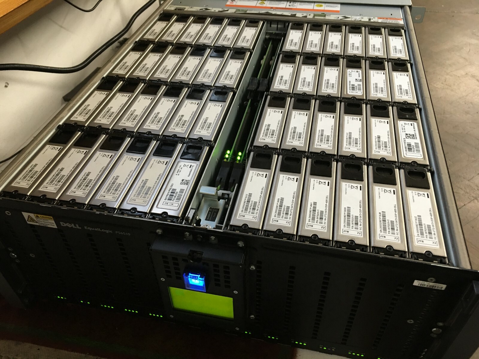 Dell EqualLogic PS6510e 10Gbe Virtualized iSCSI SAN 48 x 2TB ***96TB*** Storage