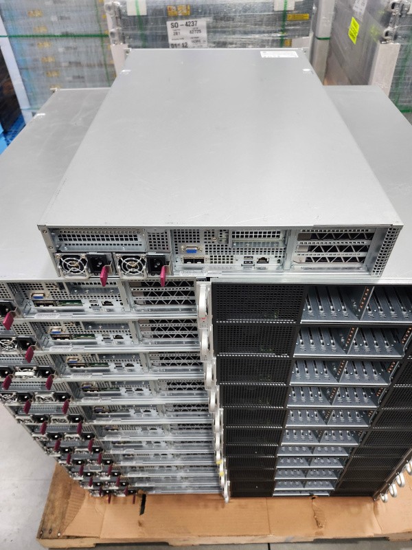 Supermicro SYS-2029GP-TR 6x GPU Server 2x Silver 4114 20-Core 2.2GHz 32GB RAM