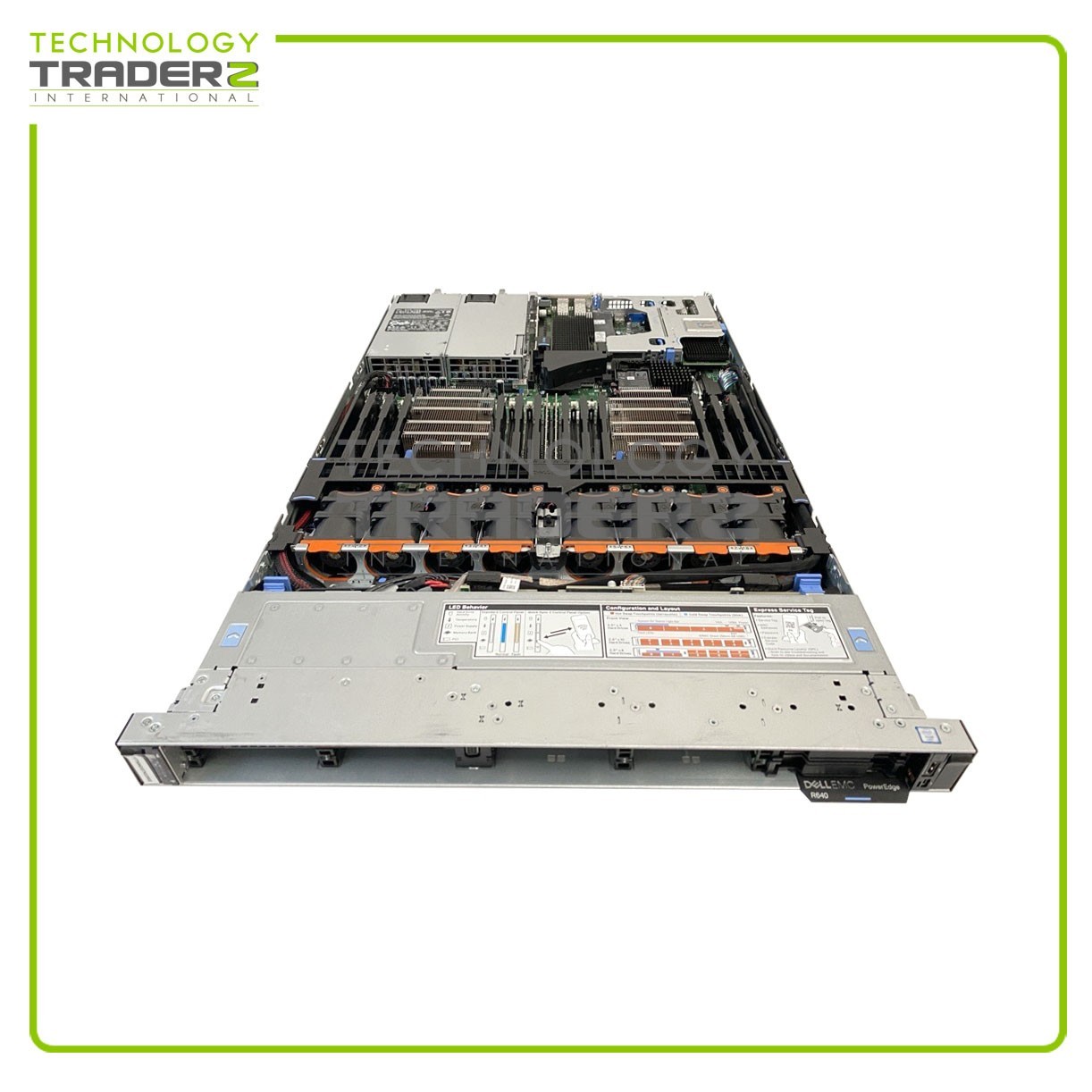 JKFH7 Dell EMC PowerEdge R640 2P Xeon Silver 4116 8x SFF Server W/ 1x GP6RN