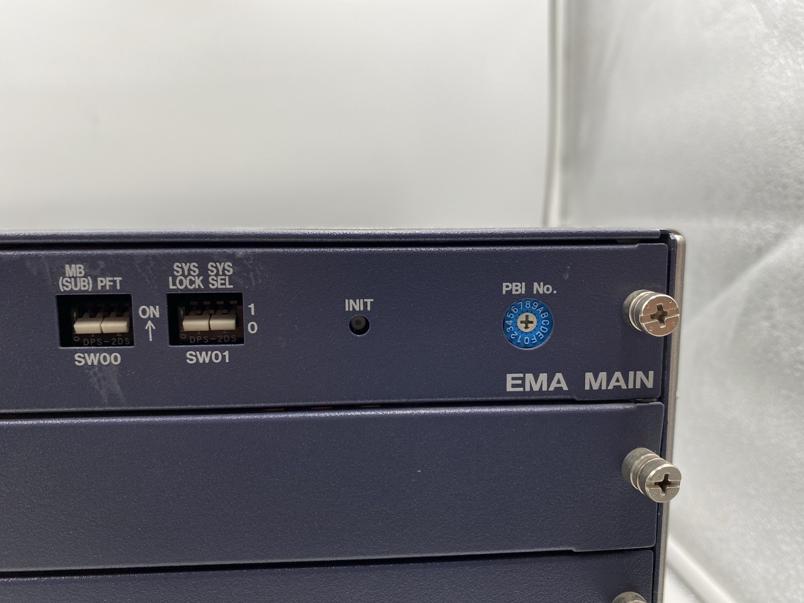 NEC SN8154 BCSEA-A Chassis w/ 1x EMA MAIN , 1xEMA SUB-A 2x EXB PIR, 2x PSU