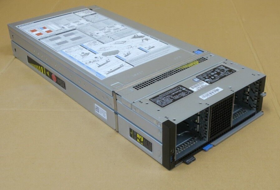 Dell PowerEdge MX840c 4x 2nd Gen Scalable CPU 48-DIMM 8x 2.5″ SAS Bay CTO Server