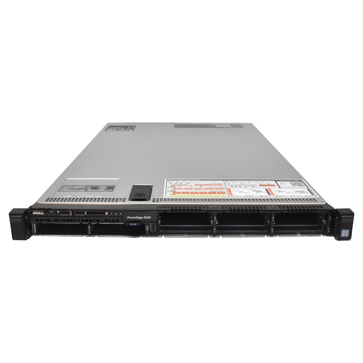 Dell PowerEdge R630 Rack Server 2x E5-2630 V3 32GB DDR4 RAM 8x 2.5″ H330 1xPSU