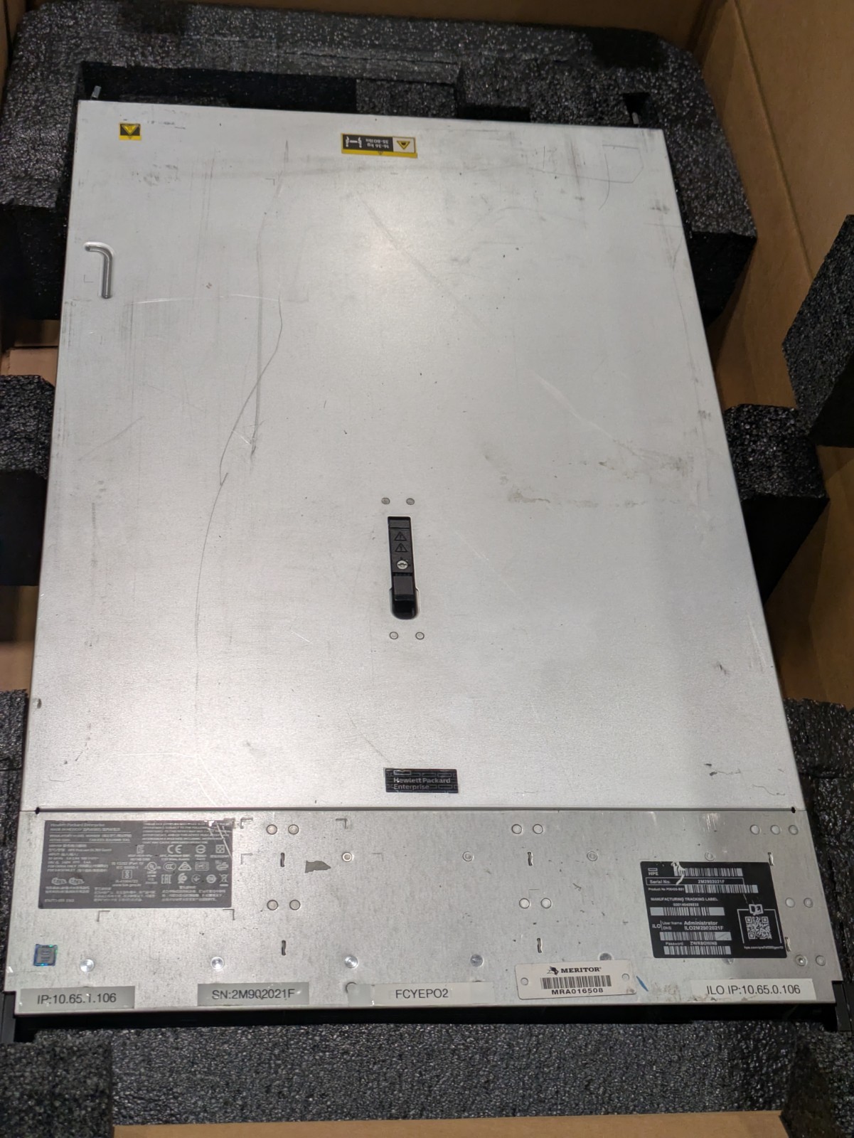 HPE DL380 Gen10 | 192GB RAM | Intel Xeon Silver 4110 | iLO 5 Healthy