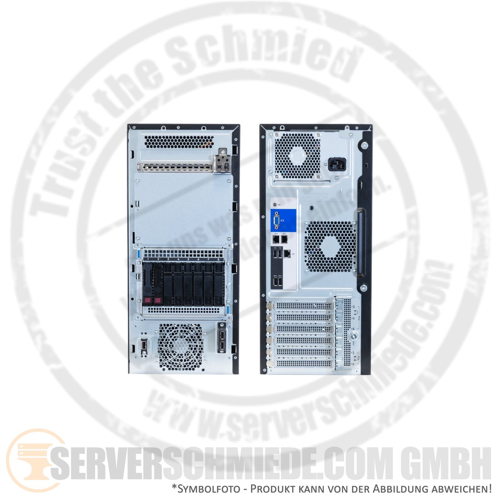 HP ML110 Gen10 G10 Tower Server 8x 2.5″ SFF 1x Intel XEON Scalable LGA3647 DDR4