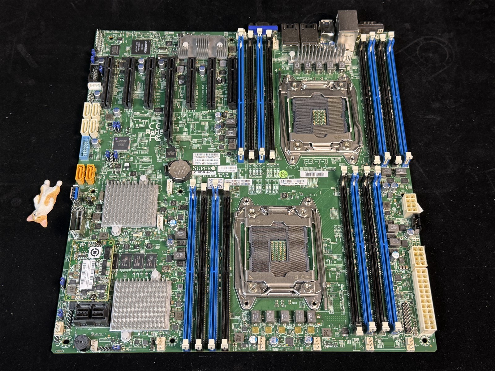 Supermicro X10DRH-CT E-ATX Dual LGA 2011-3 Motherboard LSI 3108 SAS3 10GbE