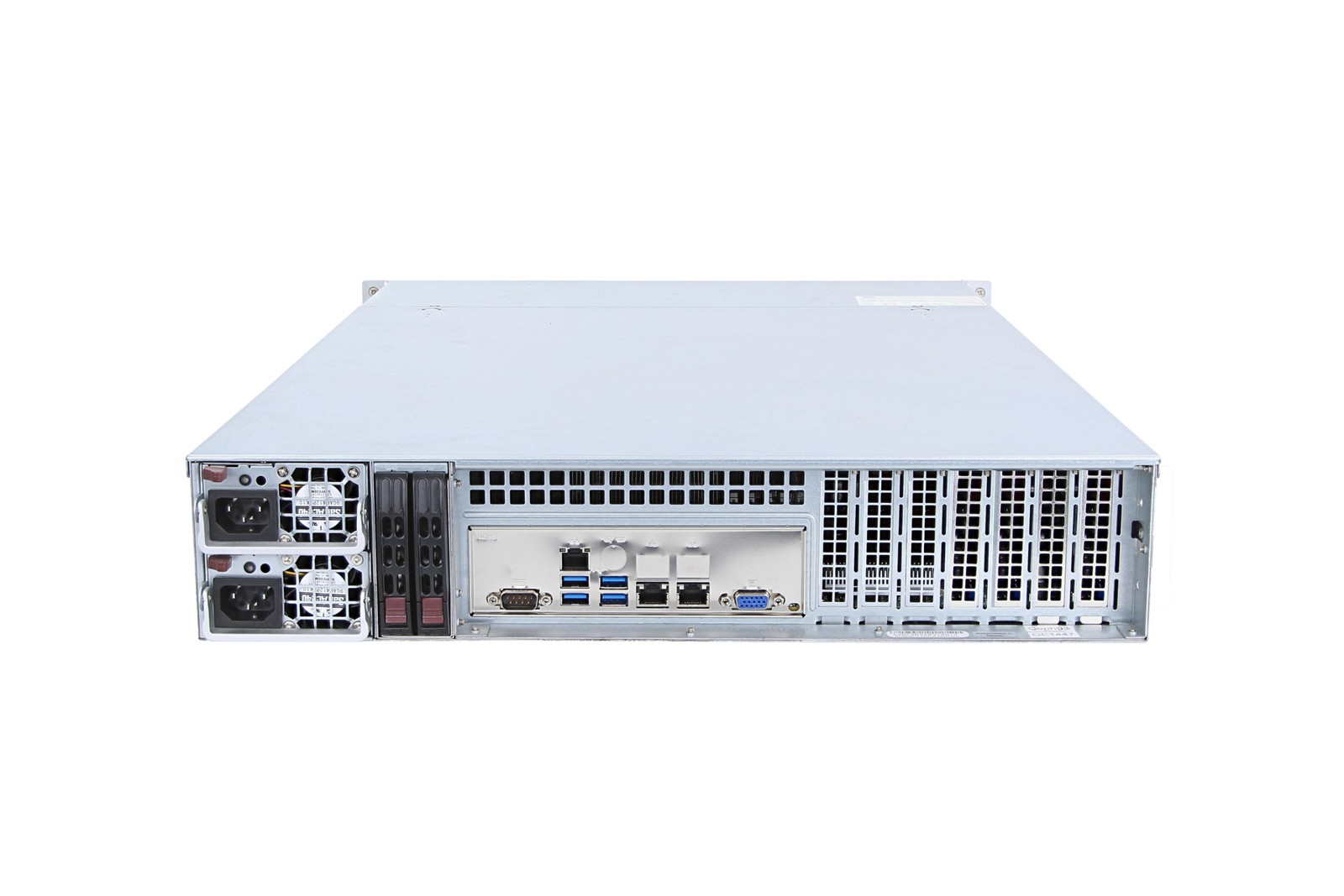 Supermicro 6029P-E1CR12T, 2 x Silver 4210, 128GB RAM, 4 x 6TB HDDs, 512GB M.2