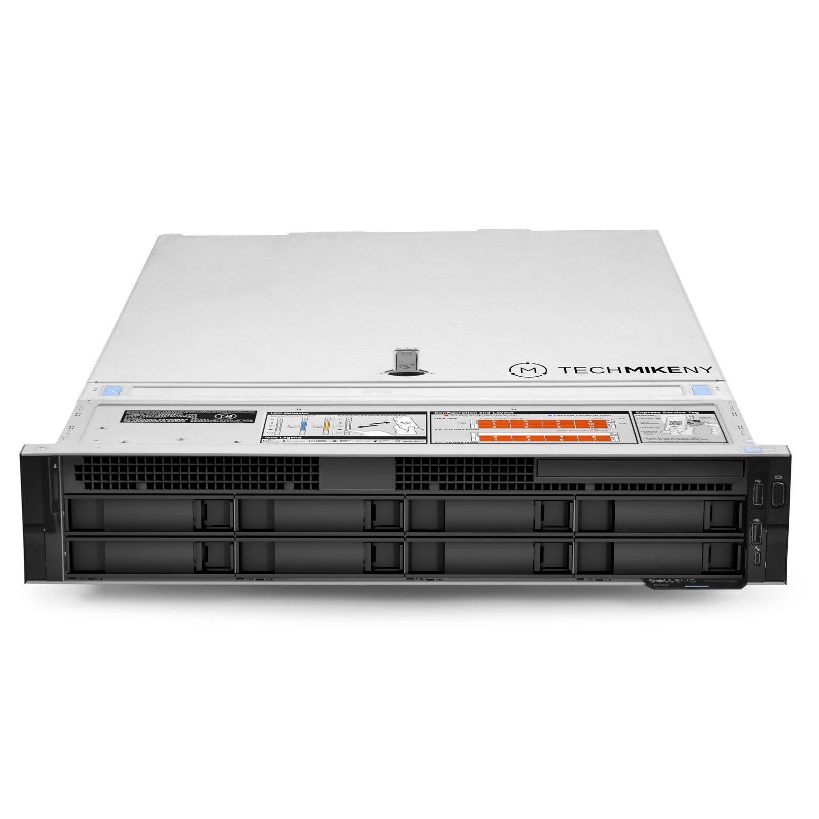 Dell PowerEdge R740 Server 8B LFF 3.00Ghz 36-Core 384GB RAM + 50TB Storage Rails