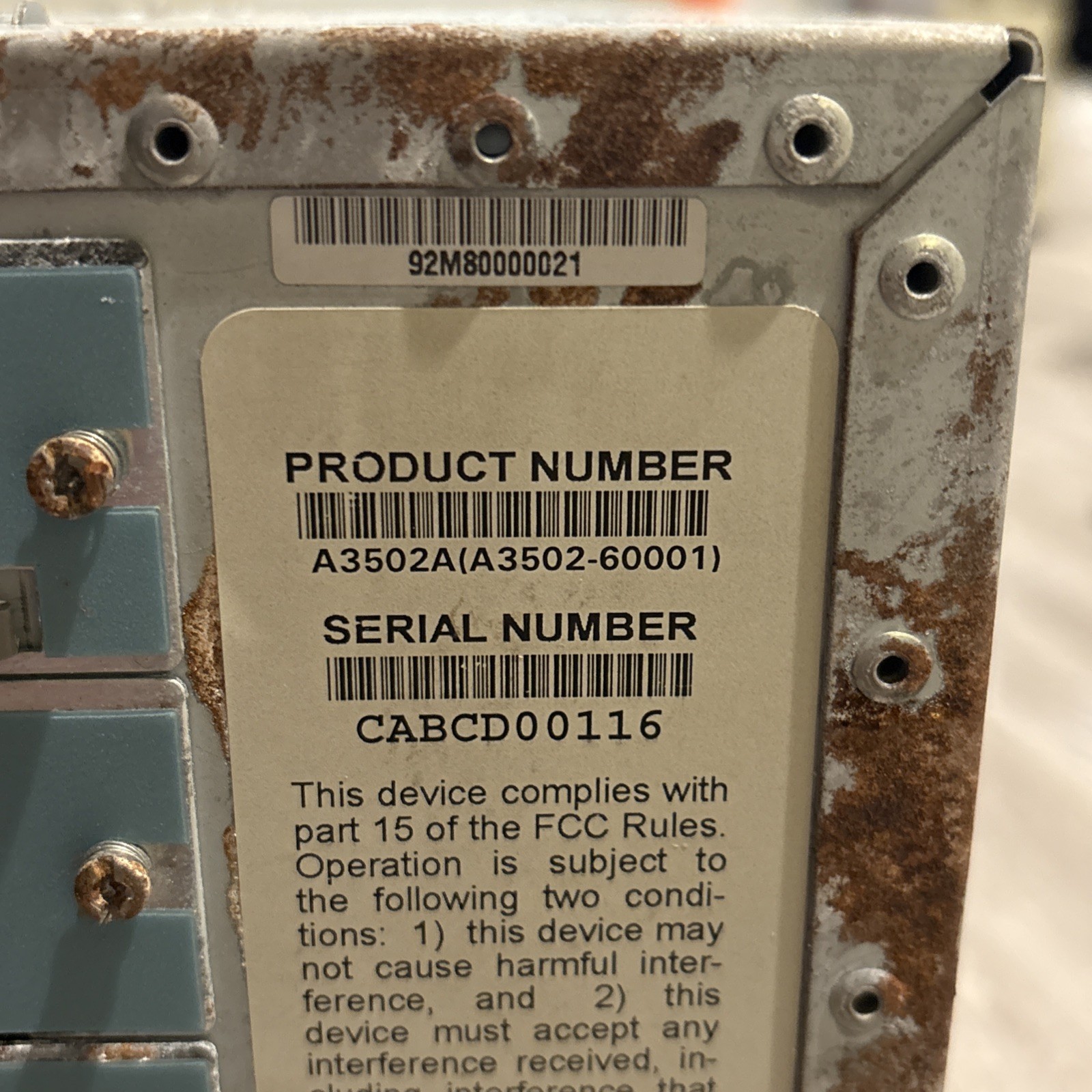 HP 9000 Enterprise Switch Model 266 Workstation, 3 Boards, i960, Vintage AT&T