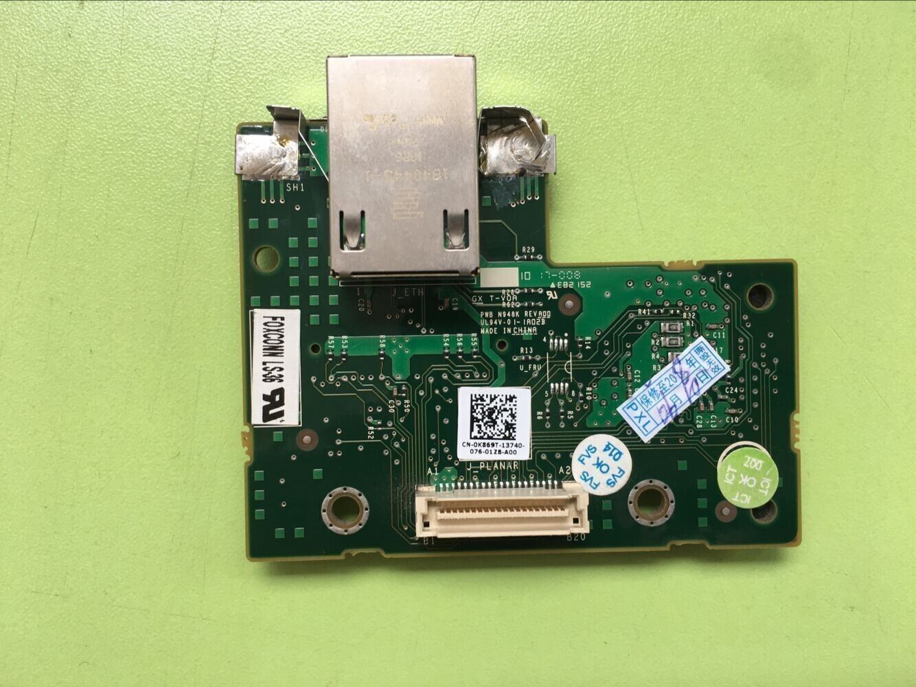 Dell K869T J675T 0J675T Remote Access Card iDRAC6 Enterprise R410 R510 R610 R710