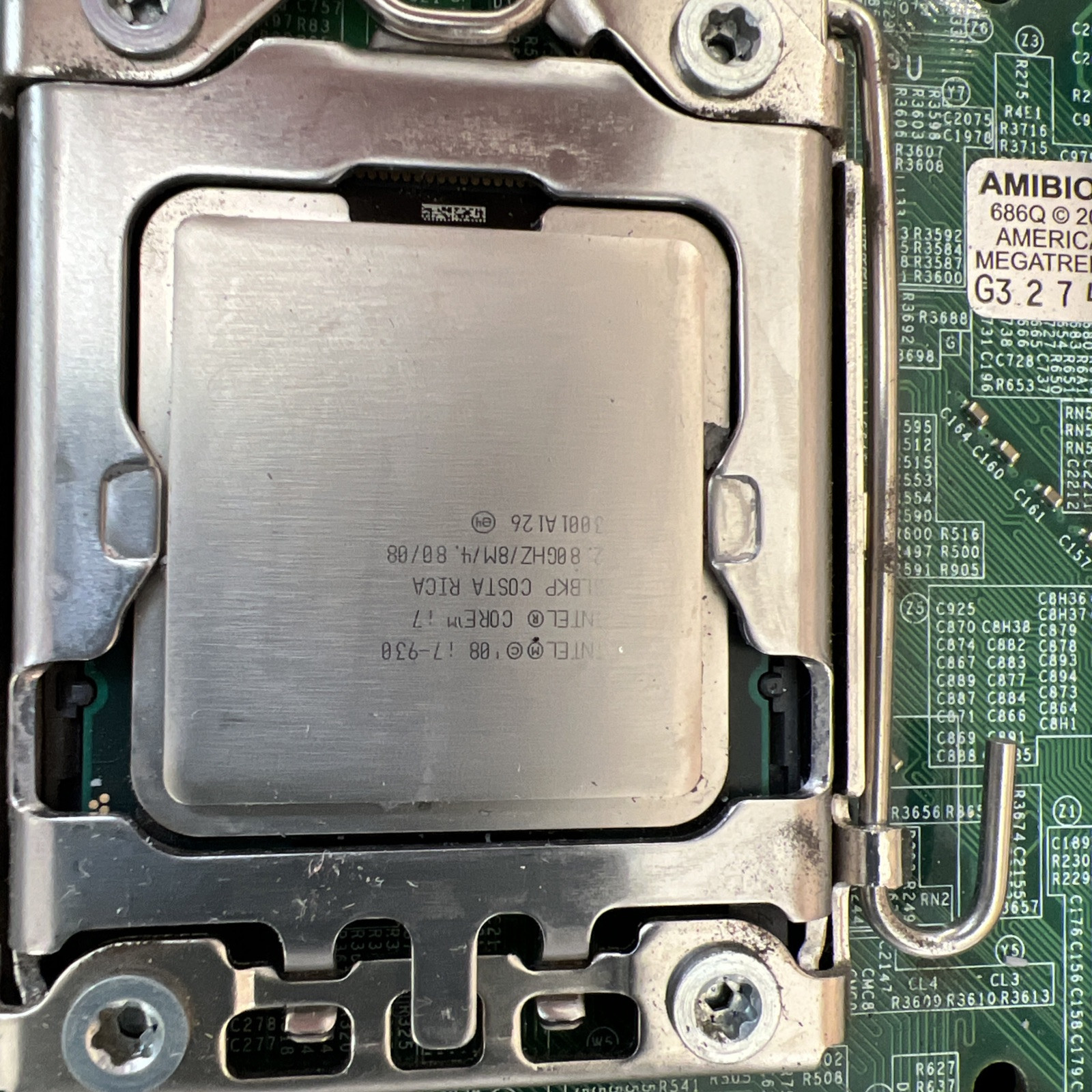 Supermicro X8ST3-F Motherboard With Intel Core I7-930