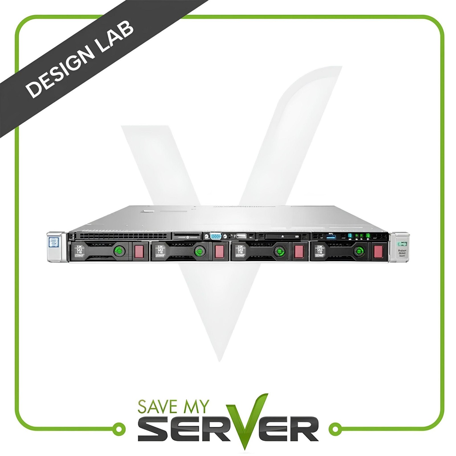 HP ProLiant DL360 Server Design Lab – 4 Bay – 2x Intel E5-2600 V4