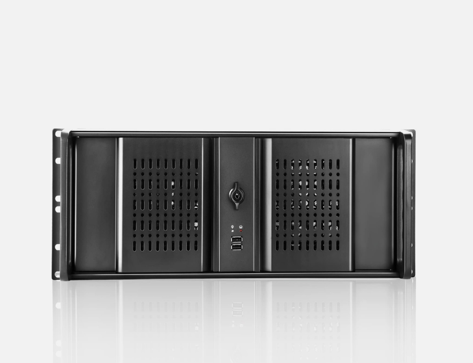4U Rackmount Server Chassis with 6 x 5.25 Front Bays + 1 x 3.5 + 4 x 2.5 Bays