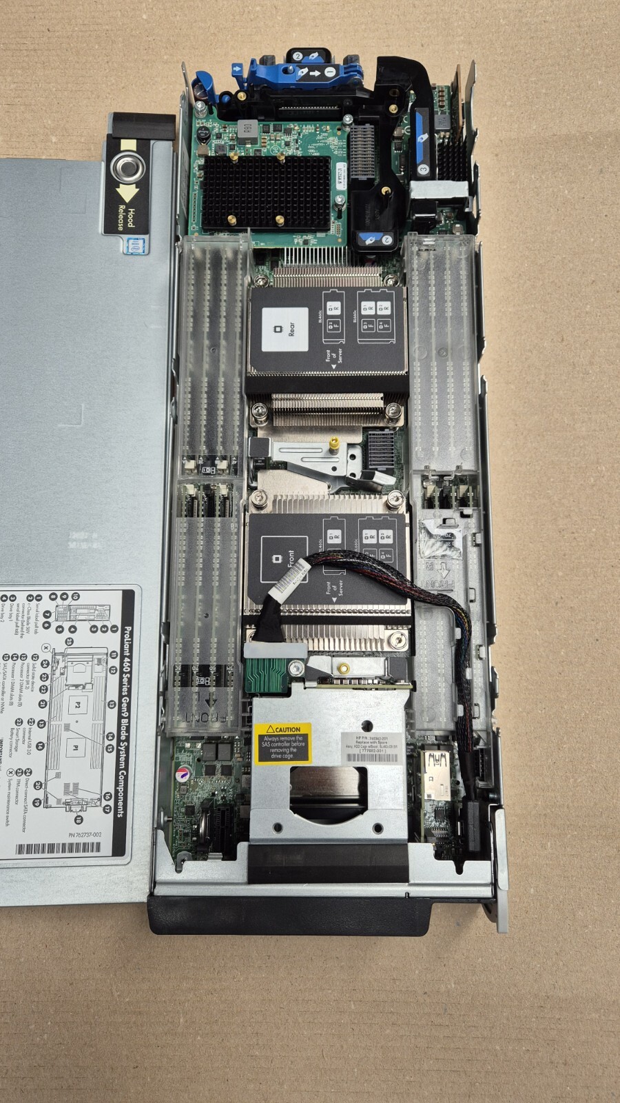 HPE Proliant BL460C Gen9 Node / 2 heatsink / Barebones or CTO