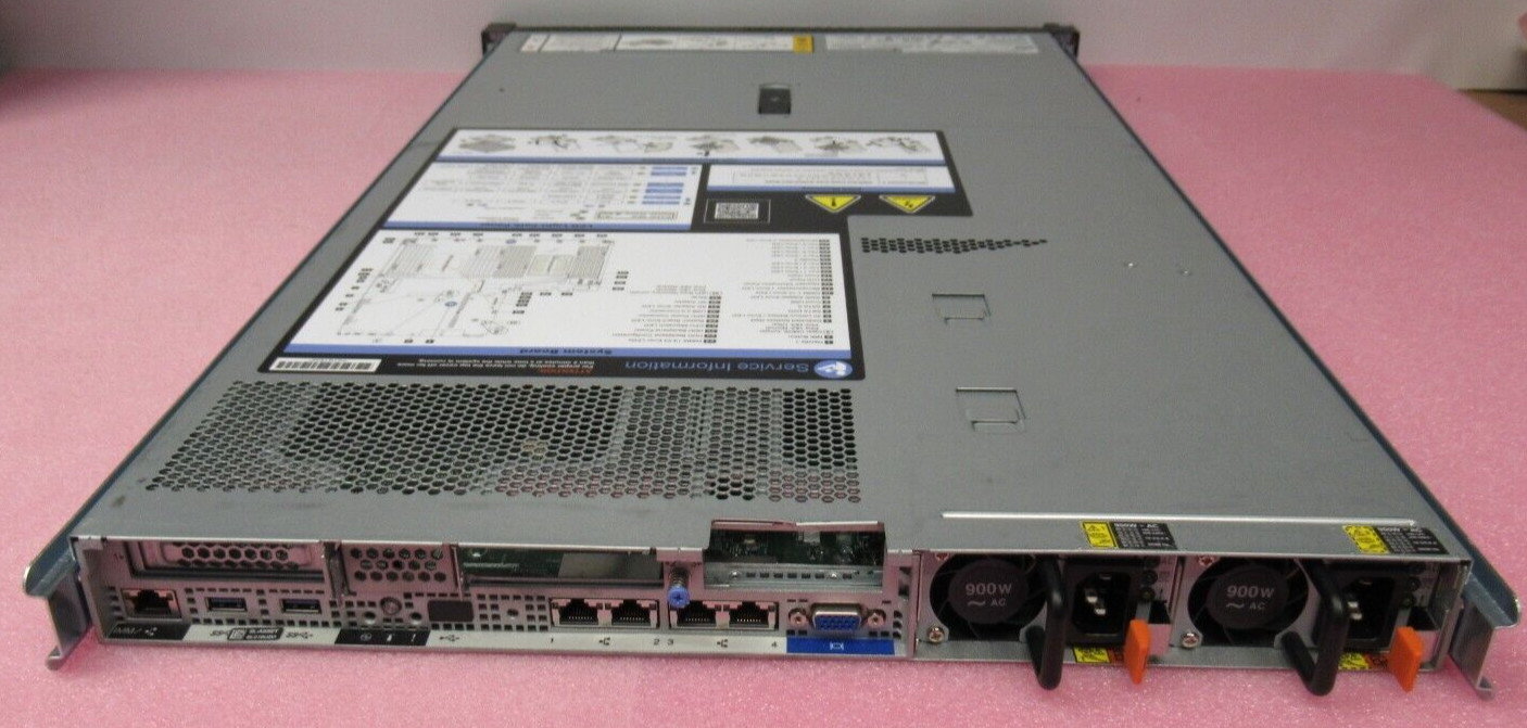 Lenovo System x3550 M5 CTO E5-2600v3/V4 RAM 4x 3.5″ Bay 1U Rack Server