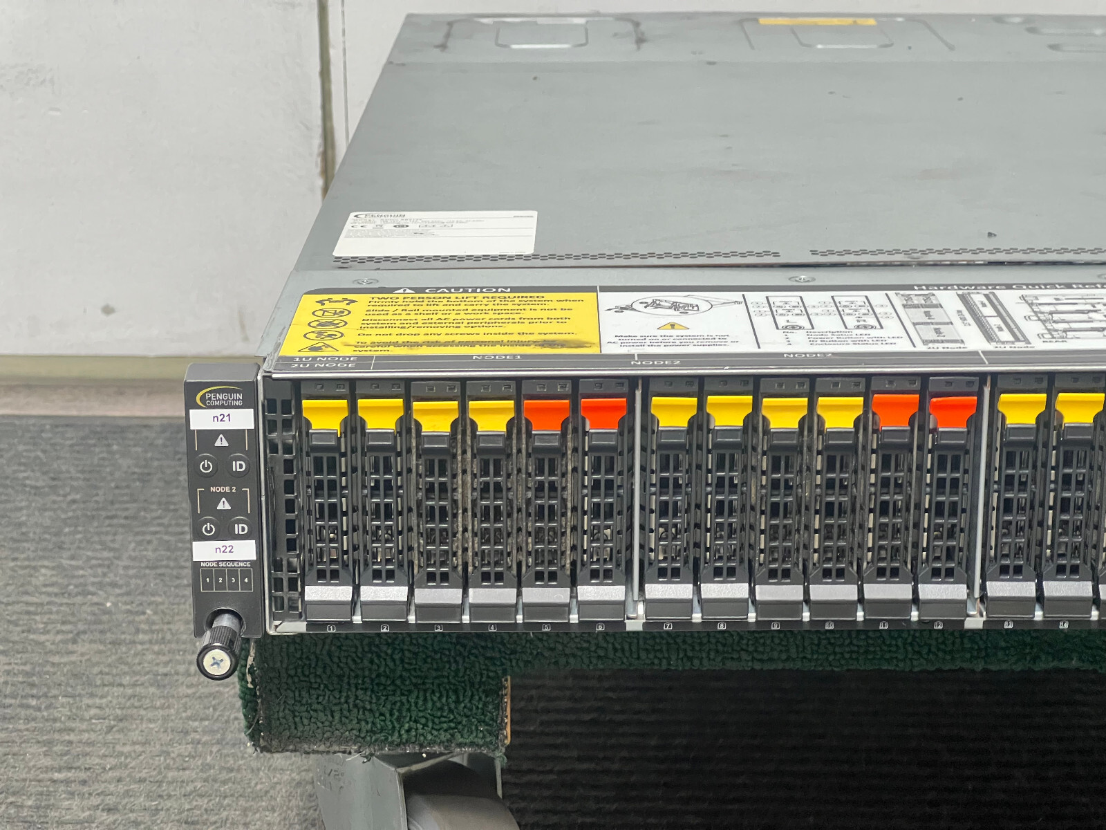 Penguin Computing Relion XE2142 Node Serever BAREBONES / Chassis Only