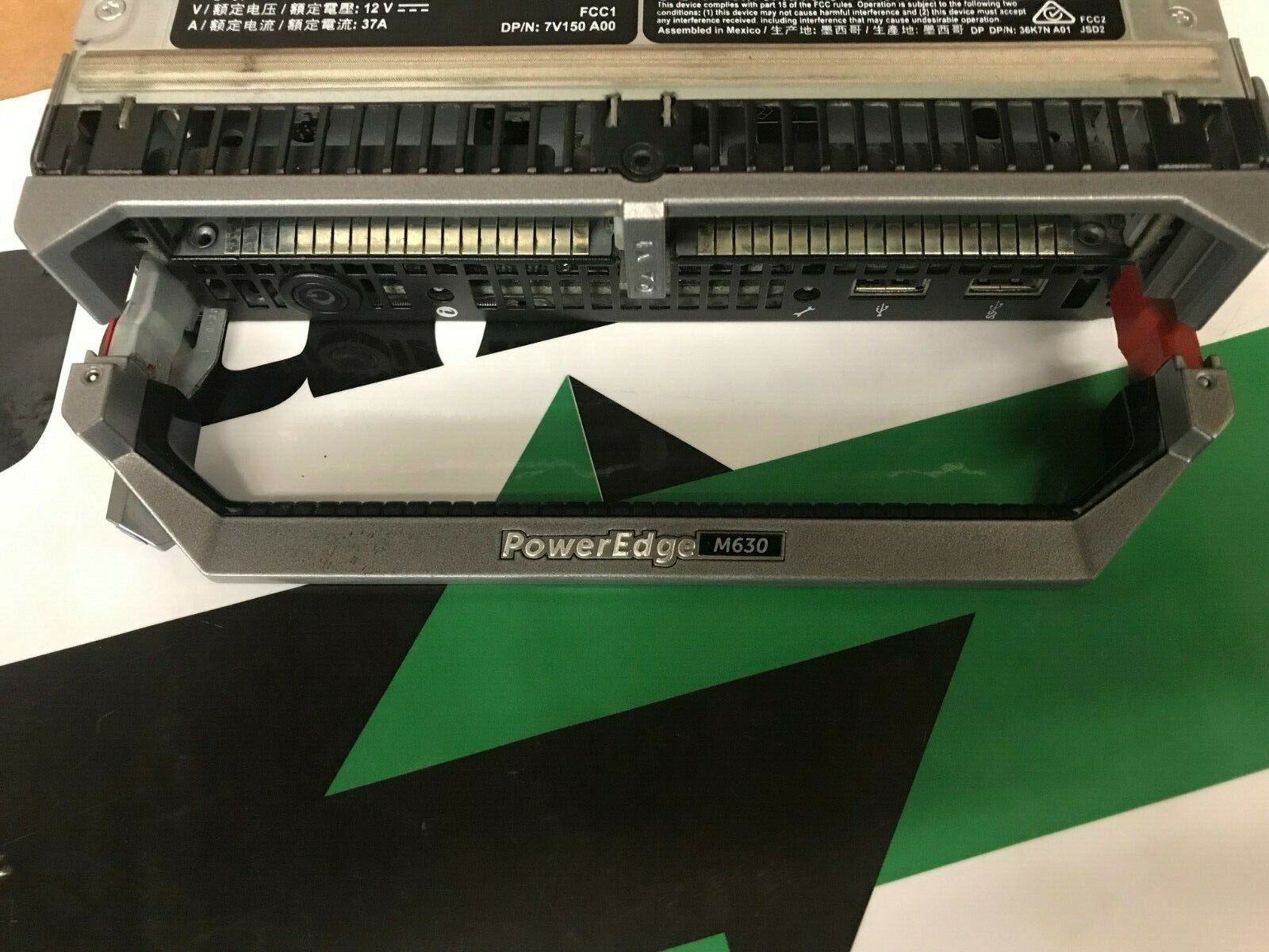 Dell Poweredge M630 Barebone CTO Blade w/2x 86mm Heatsink No CPU/Mem 4CGNX PHY8D