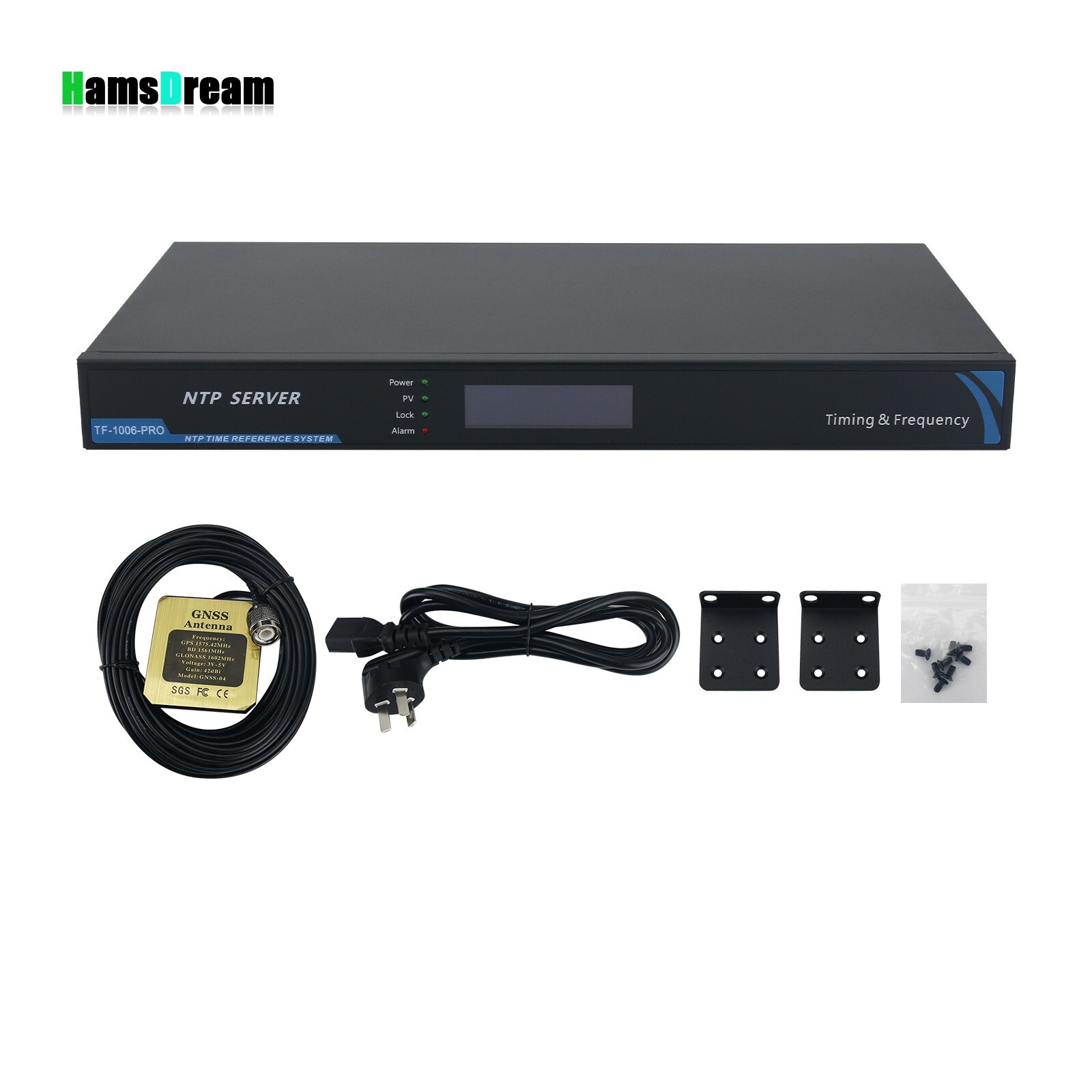 TF-1006-PRO NTP Server GPS Beidou Synchronous Clock IRIG-B Serial Message