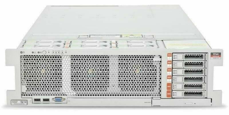 ORACLE T7-2 DUAL SPARC M7 32-Core 4.133GHz CPUs, 32 x 16GB, 4 x 600GB, 2xFC PCIe