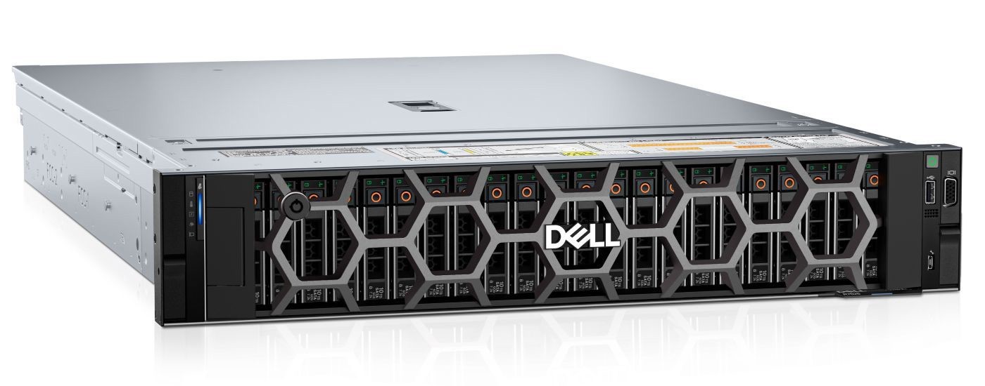 Server Dell R7625 16×2.5″ EPYC 9224 1024GB RAM H355 2×10/25GbE 2xPSU rails