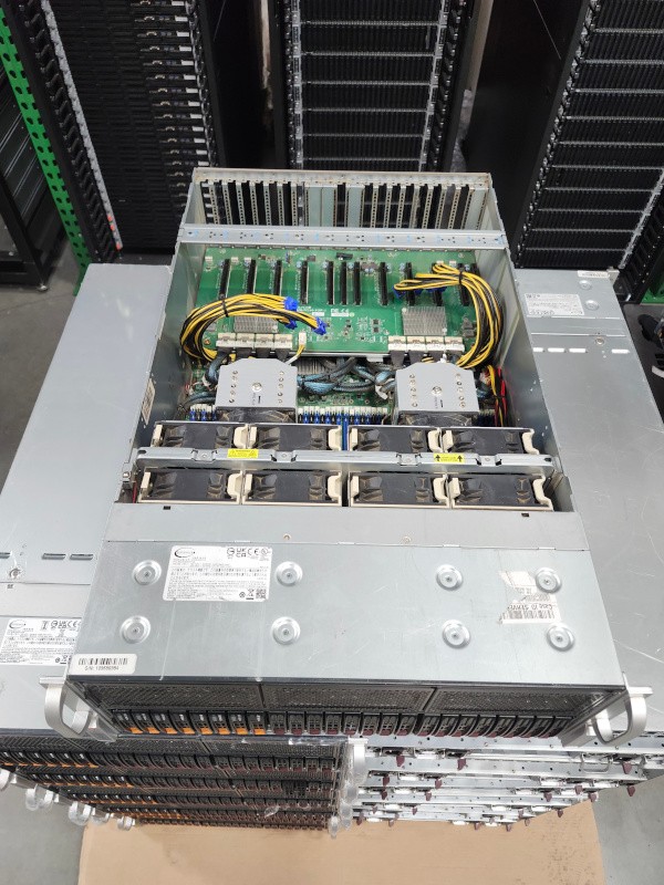 SYS-420GP-TNR 8xGPU AI Server 2x Platinum 8380 80-Core 2.7GHz 512GB RAM PCIe 4.0