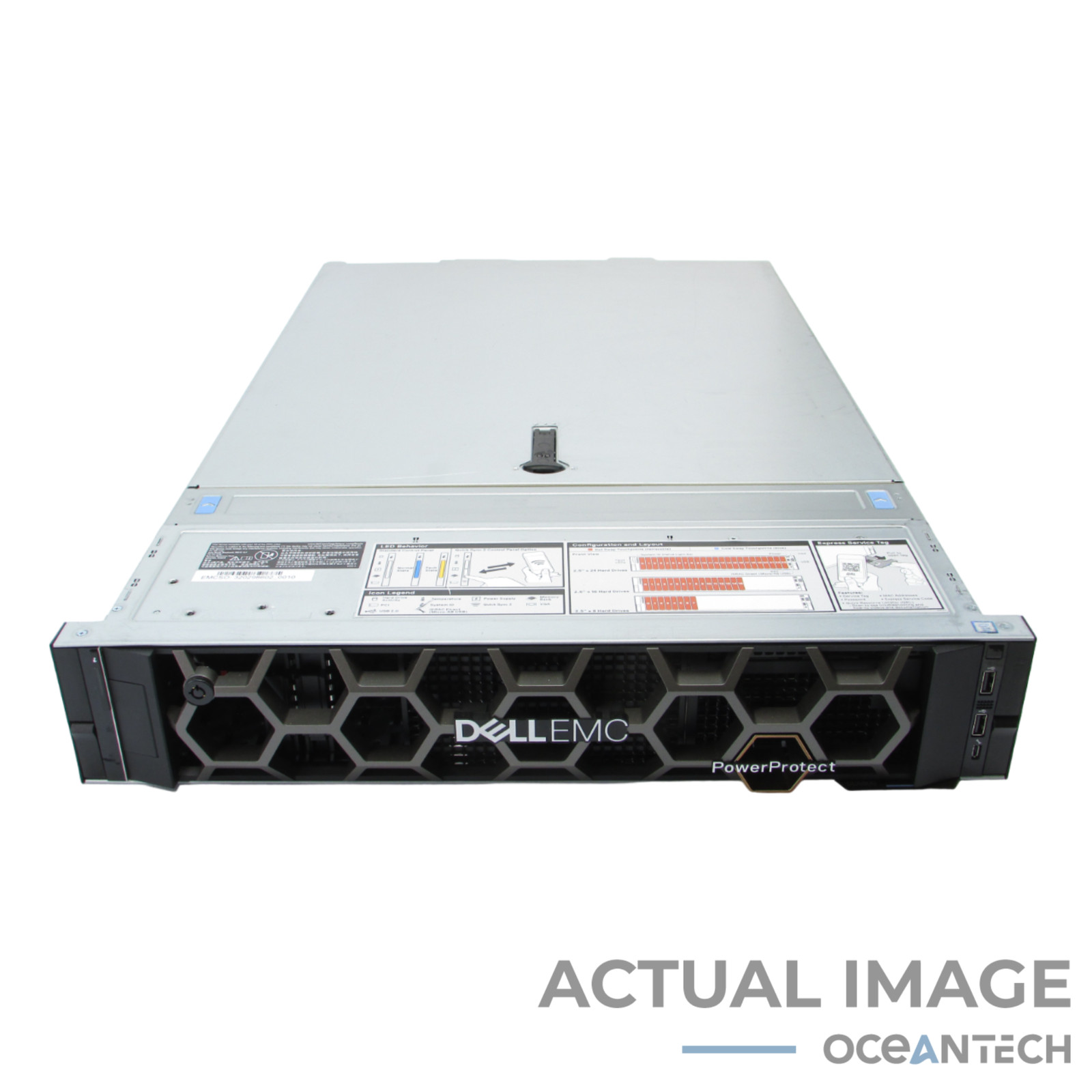 Dell EMC PowerProtect DD6900 2x Xeon Silver 4114 192GB RAM 2x 1100W PSU NO HDD