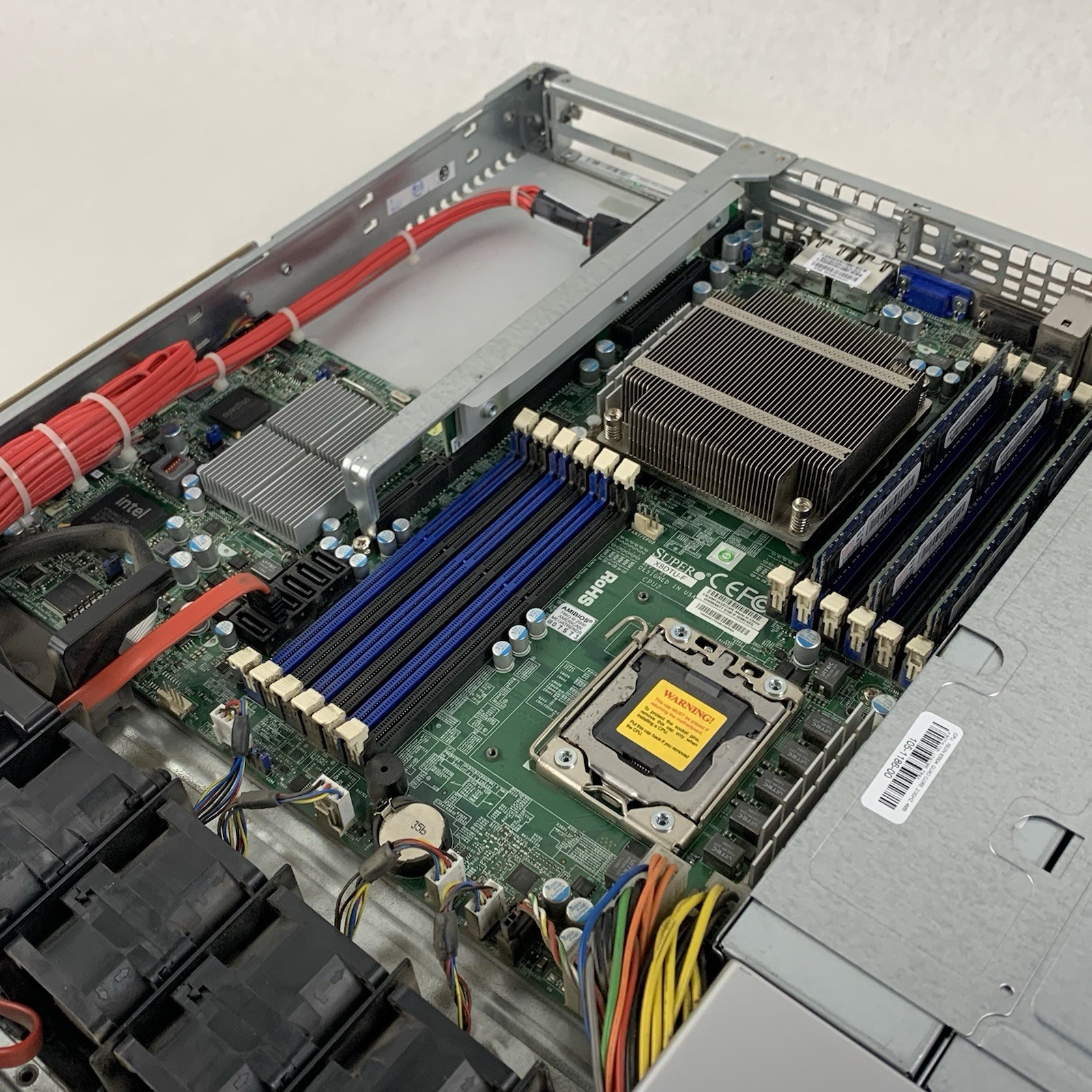 SuperMicro CSE-815 Server X8DTU-F 1x Xeon E5504 2.0 GHz 12 GB Ram No OS No HDD