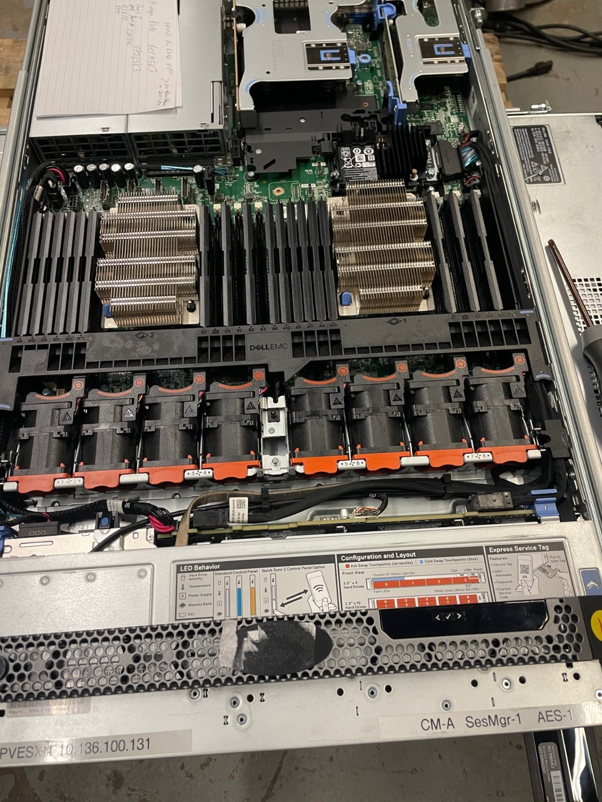 Avaya Dell PowerEdge R640 OEM XL640 2 X SILVER 4210. NO MEMORY. no bezel