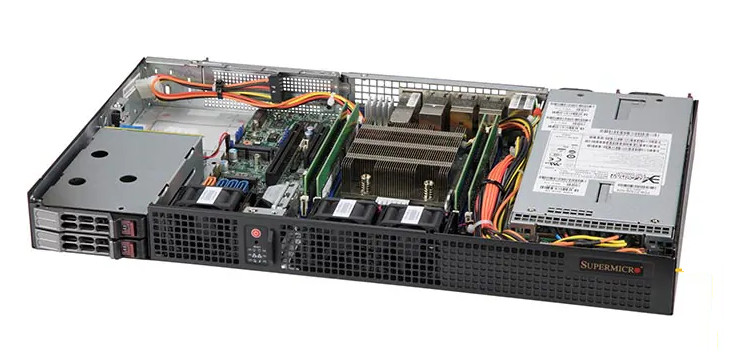 SuperMicro SYS-5019D-RN8TP 1U 300W Server – X11SDV-TP8F MB