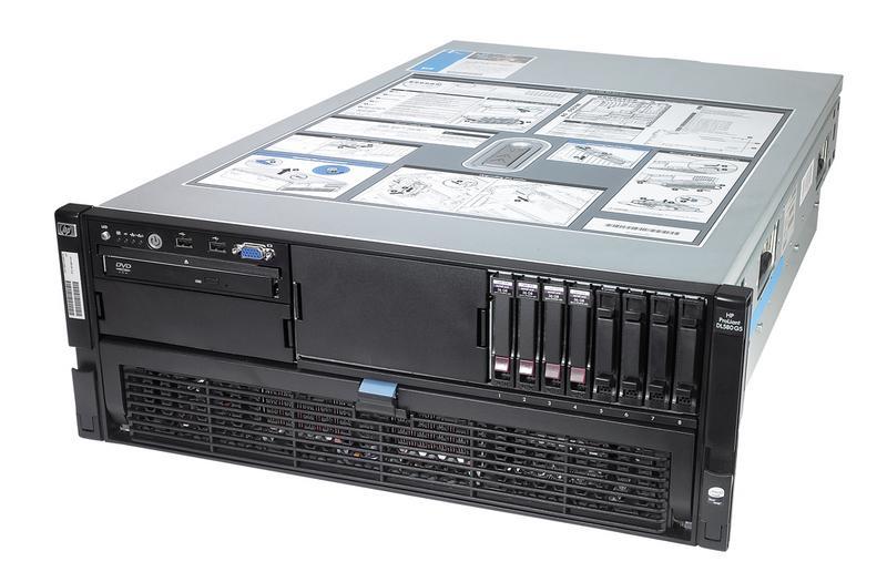 HP ProLiant DL580 G5 24 XEON CORES – 4 x 6-CORE 2.4GHz 64GB RAM 4x72GB Server