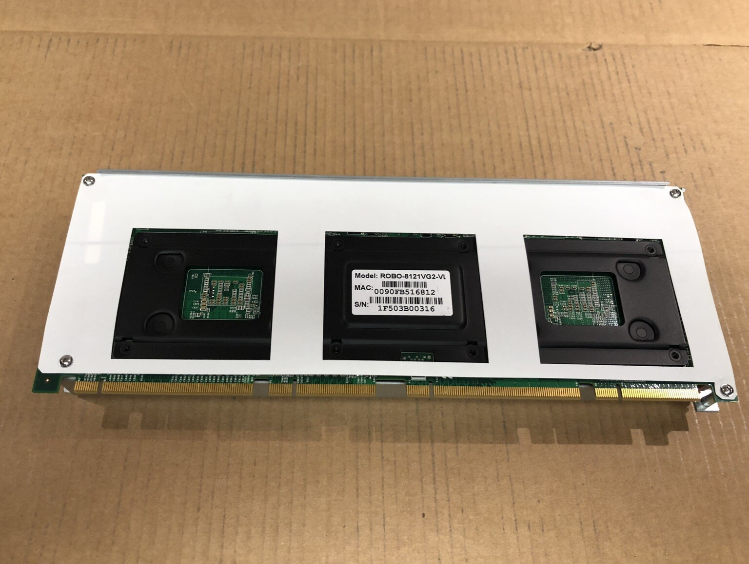 Portwell ROBO-8121VG2 2x Xeon E5-2450V2 NO RAM ECC DDR3 180GB SSD PICMG 1.3 SBC