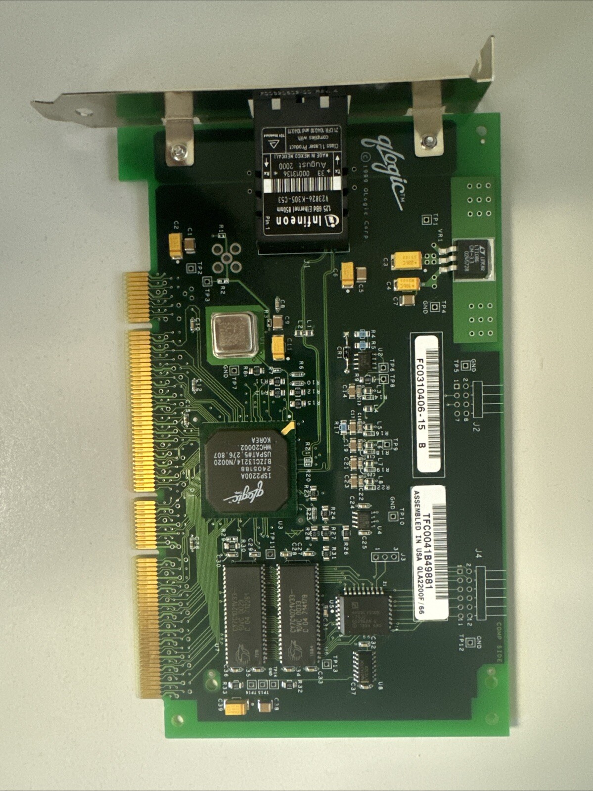Dell QLogic QLA2200/66 2Gb SP LC PCIx HBA (QLA2200F/66)