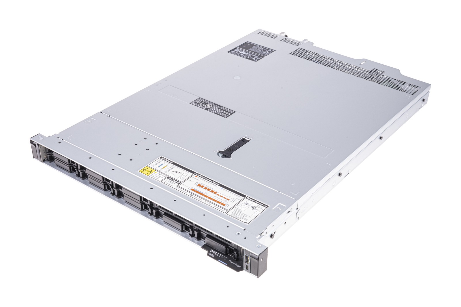 Server Dell R450 8×2.5″ with 1x Silver 4310 32GB H345 2x480GB 2xPSU rails