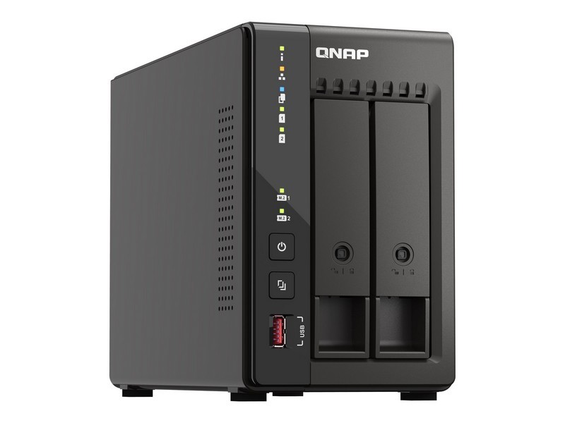 QNAP TS-253E NAS Tower Intel® Celeron® J6412 8GB 0TB 2 x TS-253E-8G